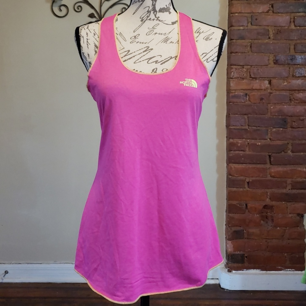 The North Face Pink Racerback Tank Top